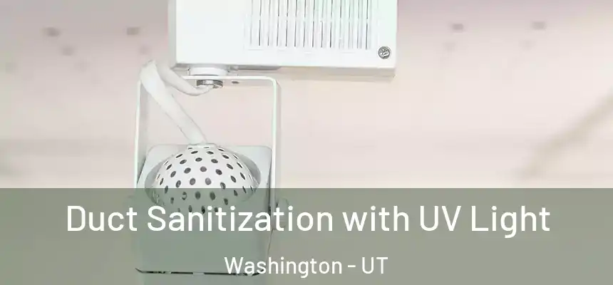  Duct Sanitization with UV Light Washington - UT